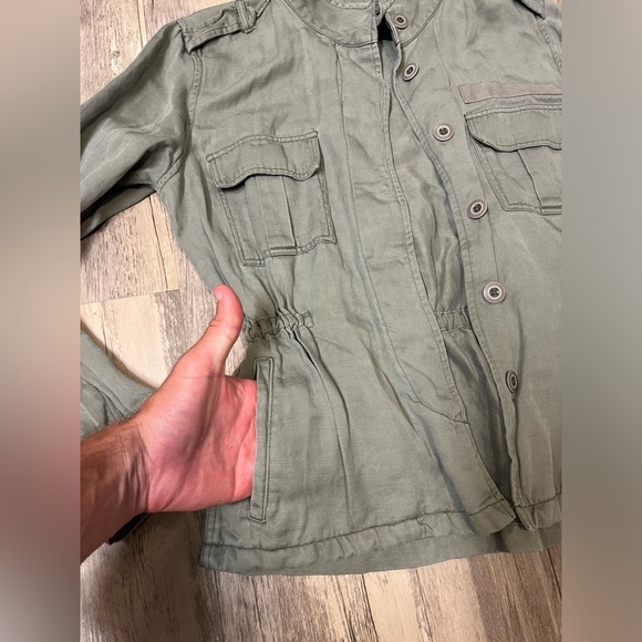 Rails Sahara Utility Jacket In Sage Green Lightweight Women’s Size XS - Picture 8 of 13